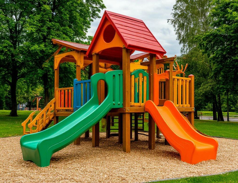 В 15 районах Саратовской области у детских садов появятся игровые площадки